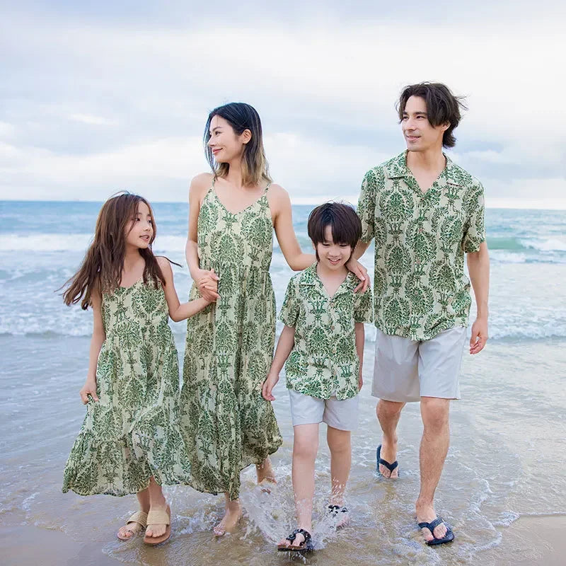 Family Beach Clothes Set