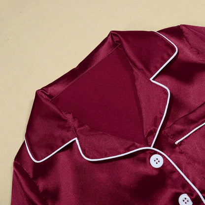 Satin Silk Pajama Sets
