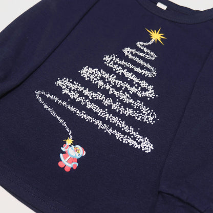 Xmas Firework Print Matching Pajamas Set