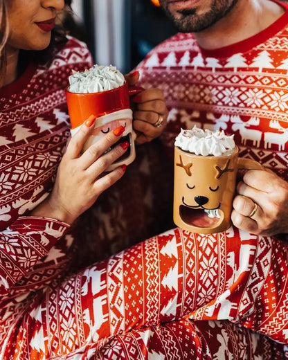 Xmas Family Cute Soft Outfits
