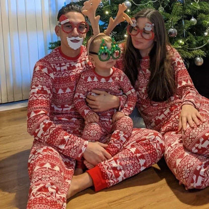 Xmas Family Cute Soft Outfits