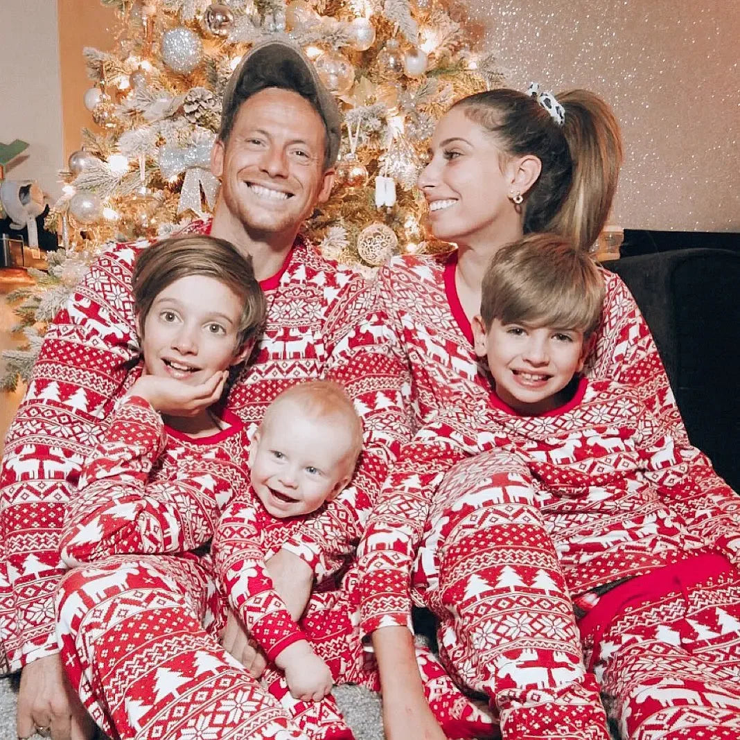 Xmas Family Cute Soft Outfits