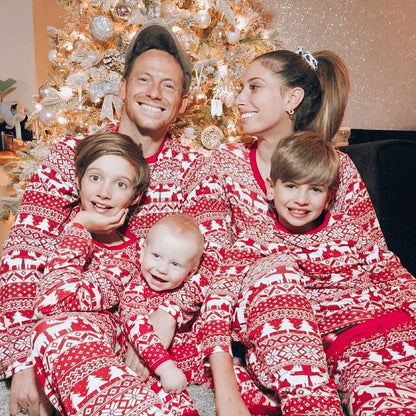 Xmas Family Cute Soft Outfits